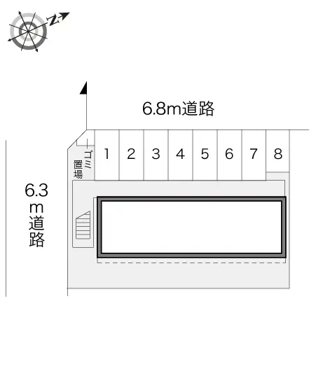 ★手数料０円★名古屋市南区西桜町　月極駐車場（LP）